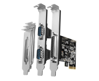 AXAGON Kontroler 1x port równoległy LPT + 2x port szeregowy RS232 - 1212031 - zdjęcie 3